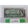 Image 1 : Canadian One Dollar Bill - 1954