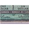 Image 2 : Canadian One Dollar Bill - 1954