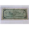 Image 3 : Canadian One Dollar Bill - 1954