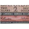 Image 2 : Canadian Two Dollar Bill - 1954