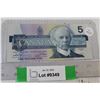 Image 1 : Canadian Five Dollar Bill - 1986