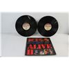Image 4 : (3) Kiss Record Albums - Alive II, Love Gun, Destroyer