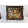 Image 1 : Framed Religious Picture - 25" x 21"