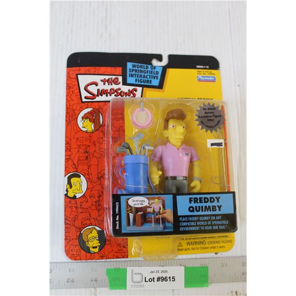 Freddy Quimby Simpsons Figurine - Sealed