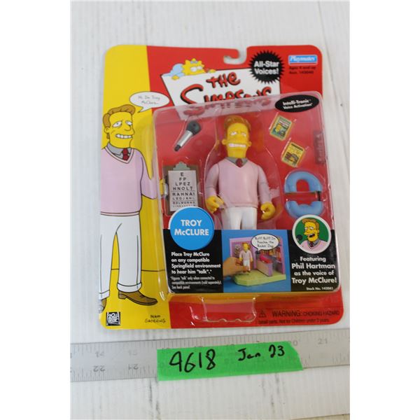 Troy McClure Simpsons Figurine - Sealed