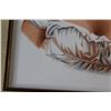 Image 2 : Framed Monreau Porcelain Art Piece - 13" x 11"