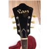 Image 3 : Pan ES335 Semi-Hollow Electric 6 String Guitar With Carry Case