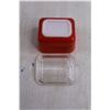 Image 2 : Pyrex 501 Lite Red Fridge Jar