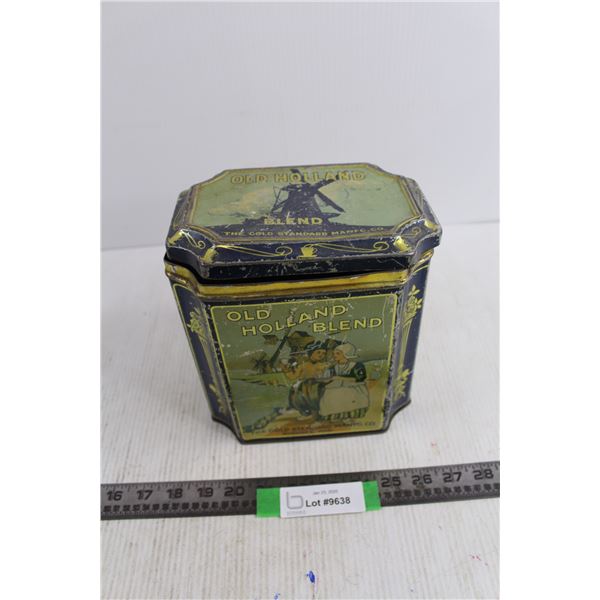 Antique Tea Tin - Old Holland Blend - Winnipeg MB.