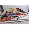 Image 1 : (8) Vintage Pennants (Carlyle, Moose Jaw, Kenosee Lake)