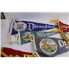 Image 2 : (8) Vintage Pennants (Deer River MB, Knotts Berry Farm, Poplar Wisconsin)