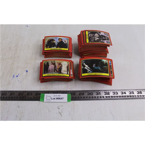 Assortment of Star Wars "Return of the Jedi" Trading Cards