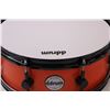 Image 2 : Reflex Ddrum Snare Drum w/Alder Wood Shell - 15" Diameter - New - Orange Stain Hue