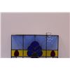 Image 4 : Stained Glass Leaded Hanging Art - 12.5" x 12.5"