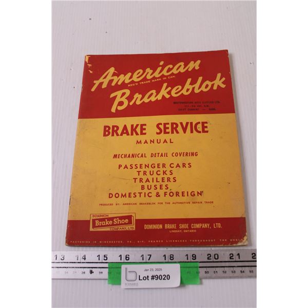 American Brakebloc Vehicle Brake Service Manual