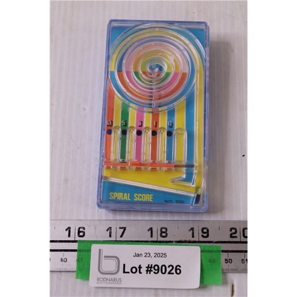 Spiral Small Pinball Handheld Game - 2.5" x 5"