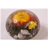 Image 2 : Dried Flower Paper Weight - Made in Canada - 2.5" x 3"