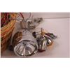 Image 3 : Vintage Bicycle Lights & Accessories Lot in Basket - As Is