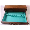 Image 5 : Community Plated Silverware in Wood Storage Case w/Drawer (Not Complete Set)