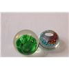 Image 4 : (2) Glass Art Paper Weights