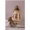 Image 1 : Vintage Swag Lamp (May Need New Bulb, As Is) - 18" Long