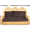 Image 1 : * Rattan Sofa w/Cushions - 74" x 32" x 45"