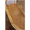 Image 6 : * Rattan & Cane Sofa (Some Wear in Seat as Pictured) - 54" x 23" x 28"
