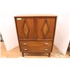 * Victoriaville MCM Gentleman's Dresser w/Two Drawers - Some Wear - 34" x 18" x 45"