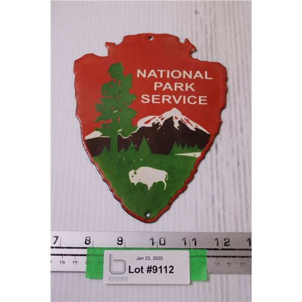 National Park Service Metal Sign - 7" x 5.5"