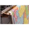 Image 3 : Vintage Middle Eastern 1967 Edition Map Roll - 48" Long
