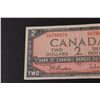 Image 3 : Canadian Two Dollar Bill - 1954