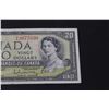 Image 2 : Canadian Twenty Dollar Bill - 1954