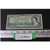 Image 1 : Canadian One Dollar Bill - 1954