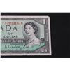 Image 2 : Canadian One Dollar Bill - 1954