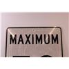 Image 2 : * Road Sign - "Maximum 50 Speed" - 24" x 30"