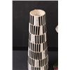 Image 2 : Handmade Tiled Vase - 10" Tall & Slender Ceramic Vase - 8" Tall