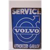 Image 2 : (2) Metal Signs: Volvo & Chevrolet - 12" x 8"