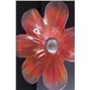 Image 5 : Flower Artisan Glass Candy Dish - 7" x 9"