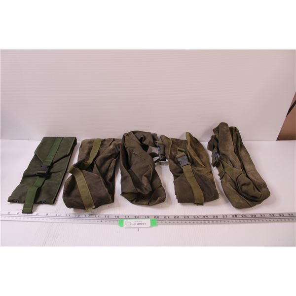 (5) Canadian Army Pouches