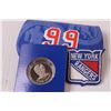 Image 2 : Wayne Gretzky Coin & NY Rangers Patch, Joe Sakic & Chris & Owen Nolan Pronger Coins, Mighty Ducks & 