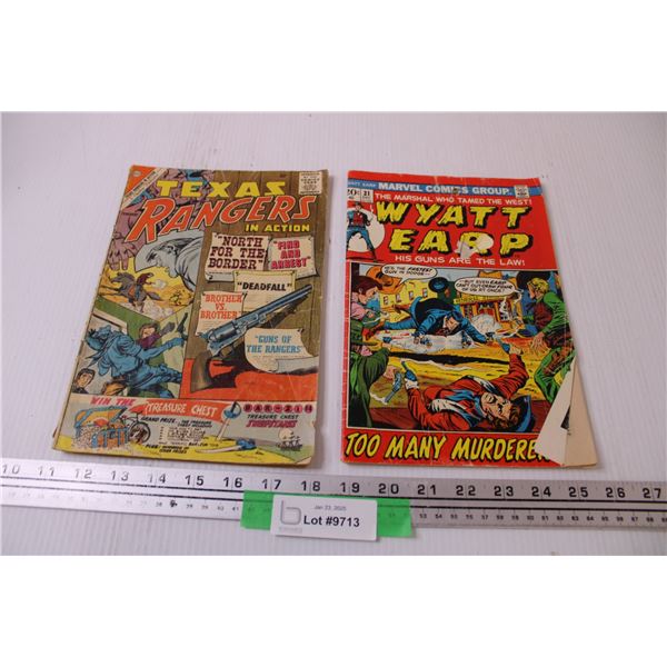 Wyatt Earp & Texas Ranger Comicbooks