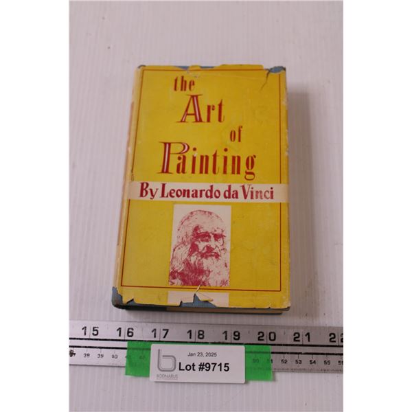 The Art of Painting Book by Leonardo Da Vinci - Hardcover