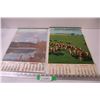 Image 1 : (2) Vintage Wall Calendars: 1965 Ole Nelson Dodge Dealer Hanley, SK & 1964 Neufeld Transport, Saskat
