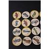 Image 2 : (28) Jello Wheel Coins - Transportation Editions - Assorted