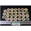 Image 1 : (27) Jello Wheel Coins - Transportation Editions - Assorted