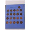 Image 2 : Canadian One Cent Coin Collection Booklet - 1920 - 1964 (Not Complete)