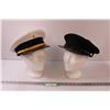 Image 1 : (2) Captain Sailor Hats - Some Wear As Pictured