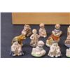 Image 2 : (15) Red Rose Tea Figurines w/Small Wood Crate