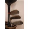 Image 2 : * Vintage Spalding Golf Clubs & Bag