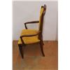 Image 3 : *Vintage Cushioned Wood Chair 20" Wide x 18" Deep x 40.5" Tall